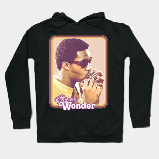 Stevie Wonder / Retro Aesthetic Fan Design Hoodie